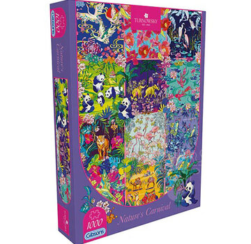 Gibsons Gibsons House Of Turnowsky: Nature's Carnival Puzzle 1000pcs