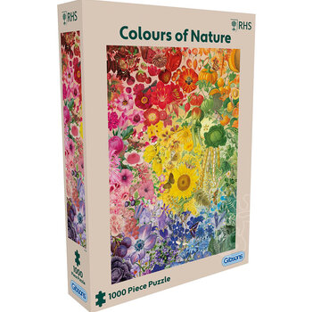 Gibsons Gibsons RHS: Colours of Nature Puzzle 1000pcs