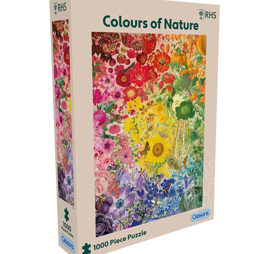 Gibsons RHS: Colours of Nature Puzzle 1000pcs