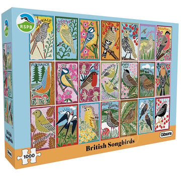 Gibsons Gibsons RSPB British Songbirds Puzzle 1000pcs