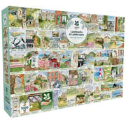 Gibsons Gibsons National Trust: Landmarks & Landscapes Puzzle 1000pcs