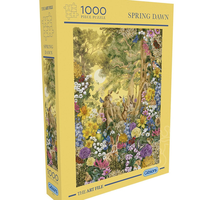 Gibsons The Art File: Spring Dawn Puzzle 1000pcs
