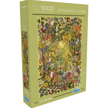 Gibsons Gibsons The Art File: Sunlight Glade Puzzle 1000pcs