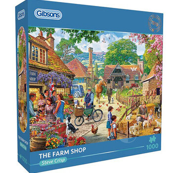 Gibsons Gibsons The Farm Shop Puzzle 1000pcs
