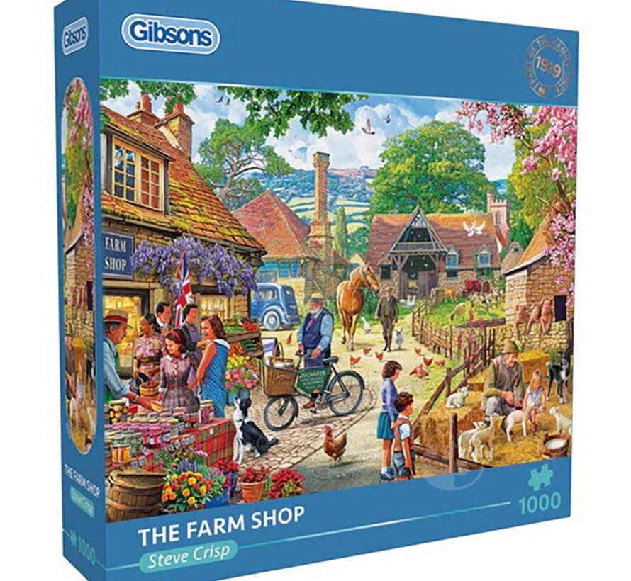 Gibsons The Farm Shop Puzzle 1000pcs