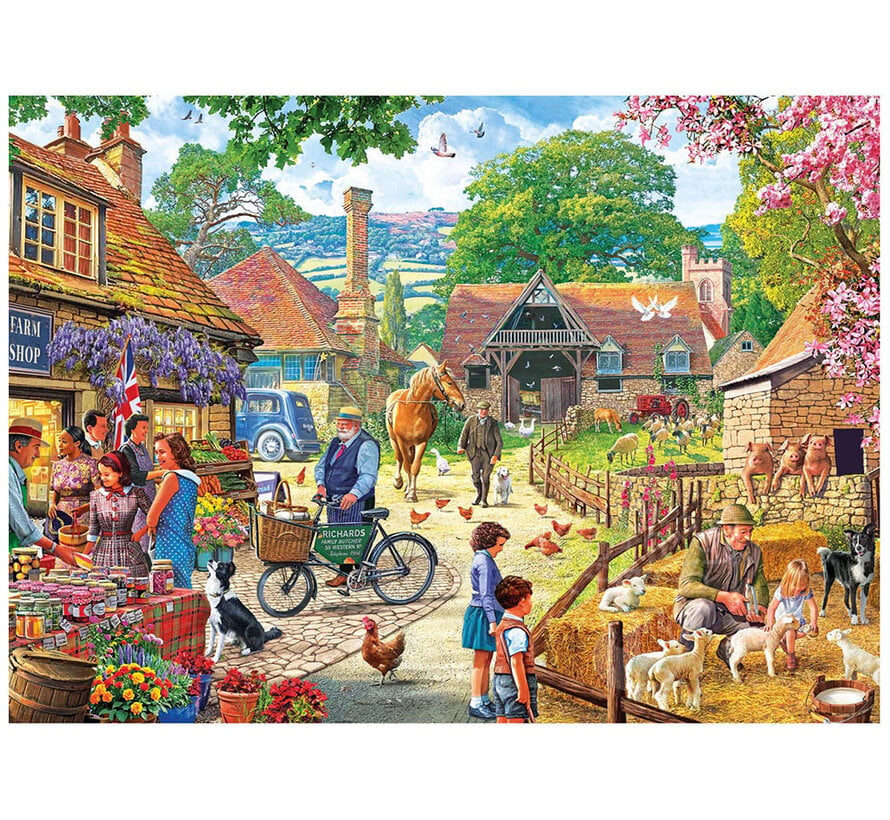 Gibsons The Farm Shop Puzzle 1000pcs