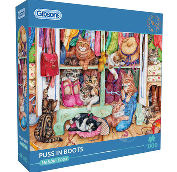Gibsons Gibsons Puss in Boots Puzzle 1000pcs