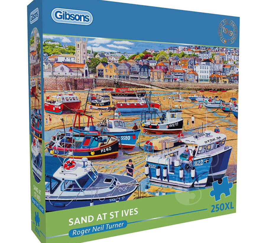 Gibsons Sand at St Ives Puzzle 250pcs XL