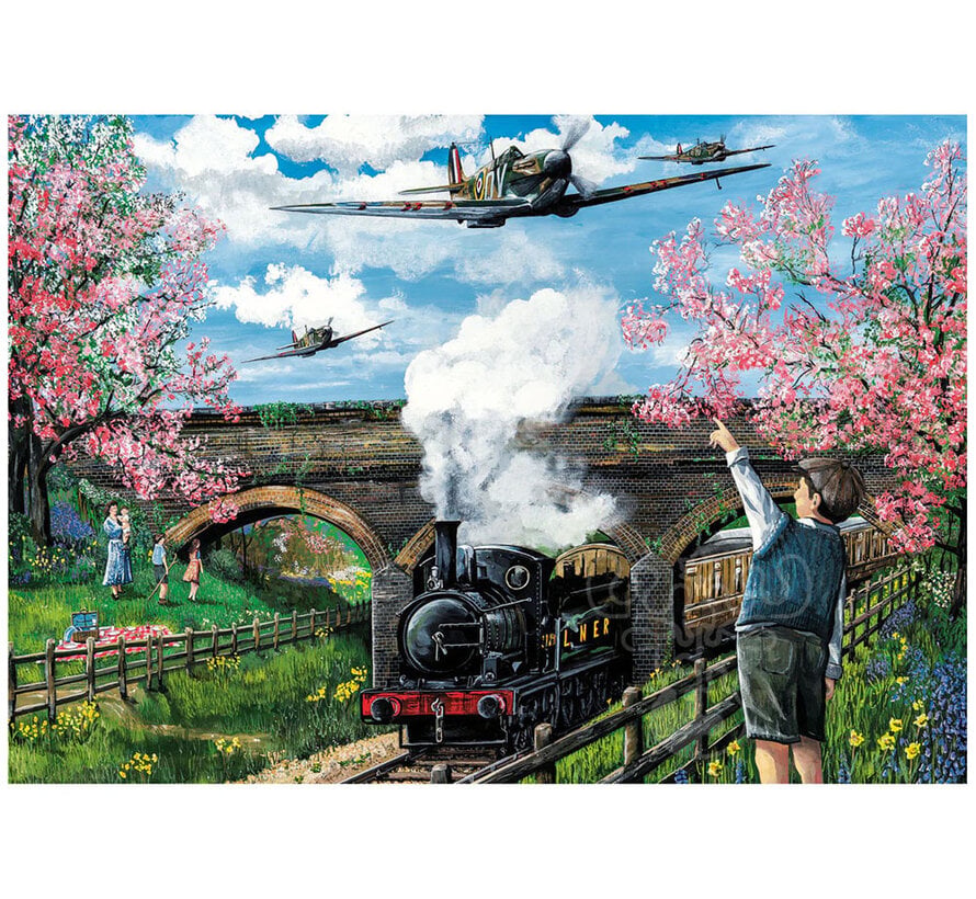 Gibsons Spitfire Surprise Puzzle 250pcs XL