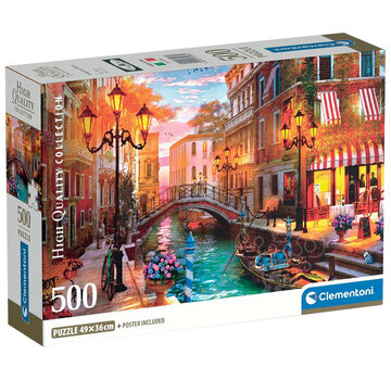 Clementoni Clementoni Sunset Over Venice Puzzle 500pcs