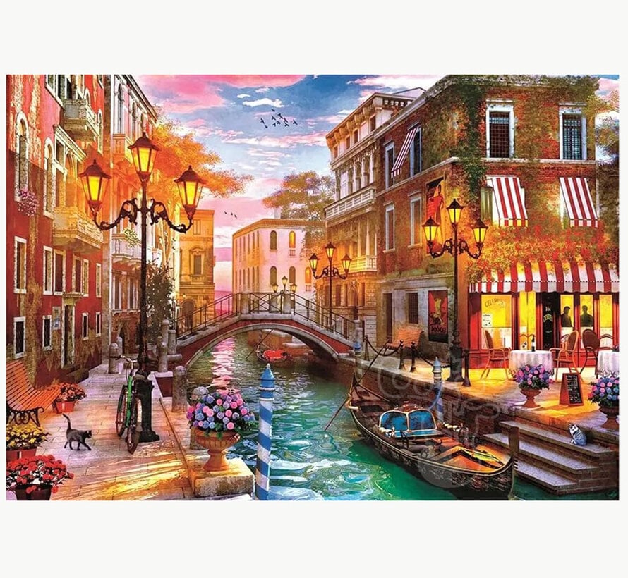 Clementoni Sunset Over Venice Puzzle 500pcs