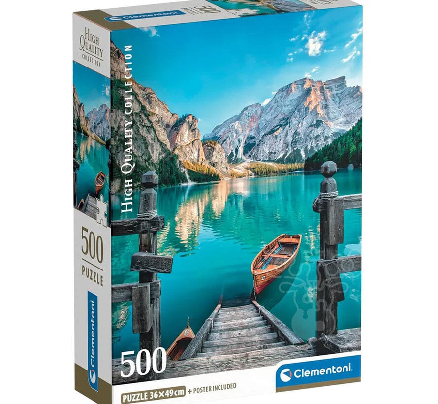 Clementoni Braies Lake Puzzle 500pcs