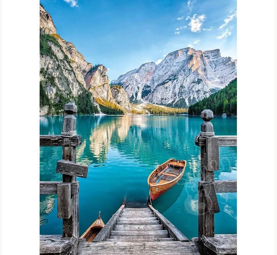 Clementoni Braies Lake Puzzle 500pcs