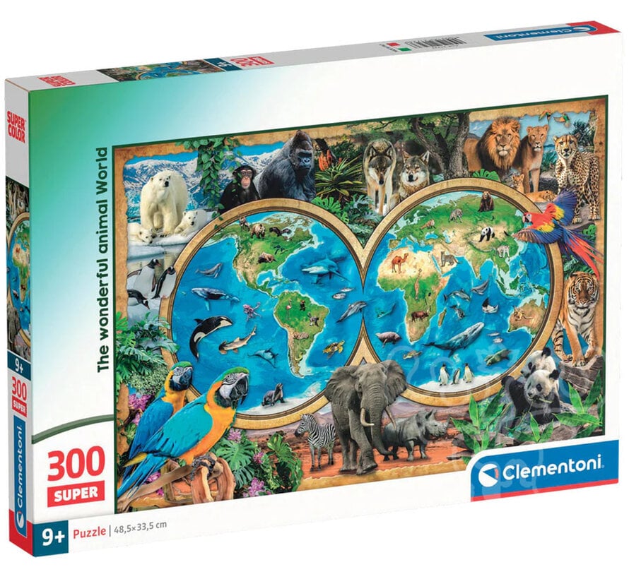 Clementoni The Wonderful Animal World Puzzle 300pcs