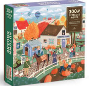 Galison Galison Autumn Square Puzzle 300pcs Oversized Pieces