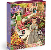 Galison Galison Cottage Cats Foil Puzzle 1000pcs