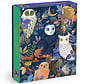 Galison Owls At Dawn Foil Puzzle 1000pcs