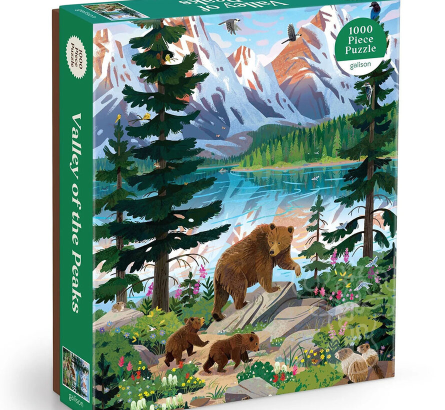 Galison Valley Of The Peaks Puzzle 1000pcs