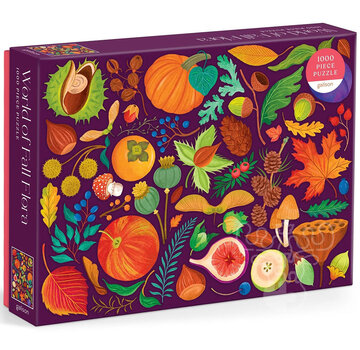 Galison Galison World of Fall Flora Puzzle 1000pcs