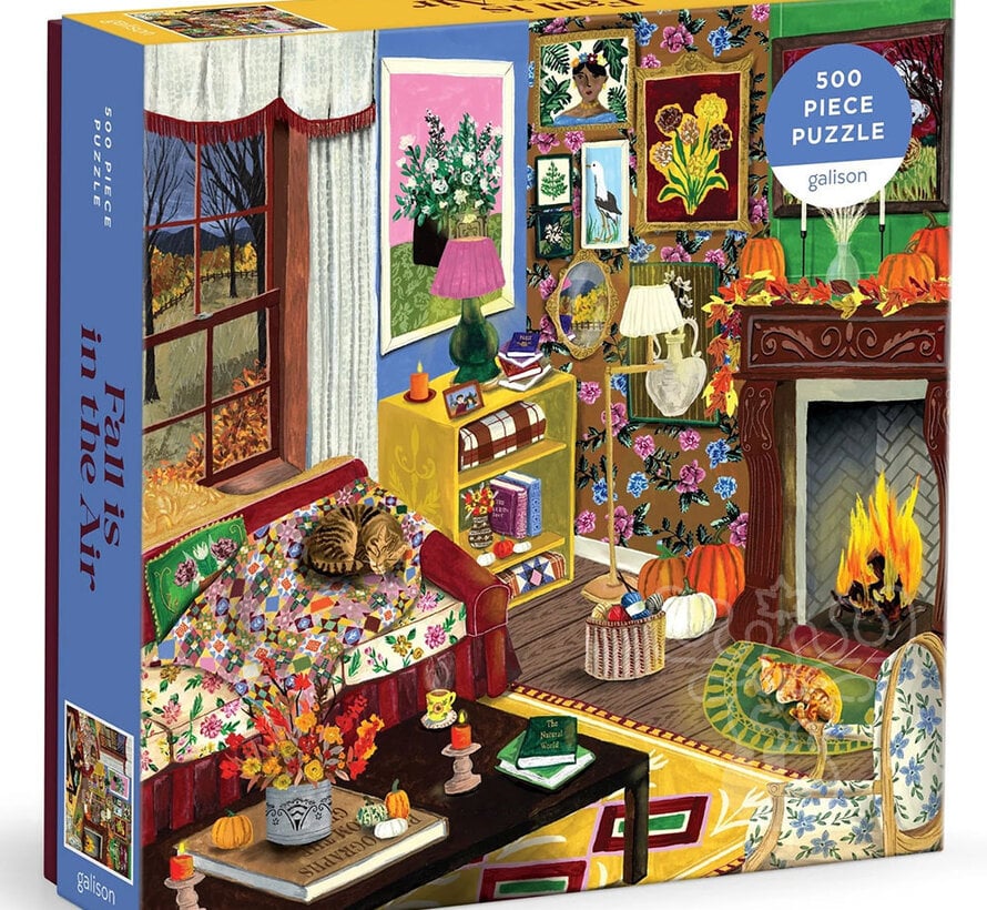 Galison Fall is in the Air Puzzle 500pcs
