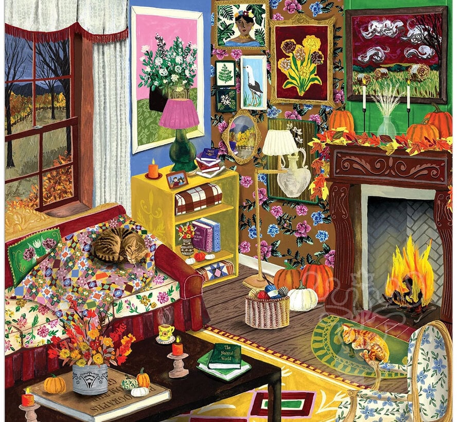 Galison Fall is in the Air Puzzle 500pcs