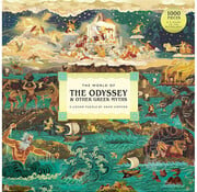Laurence King Publishing Laurence King The World of Odyssey & Other Greek Myths Puzzle 1000pcs