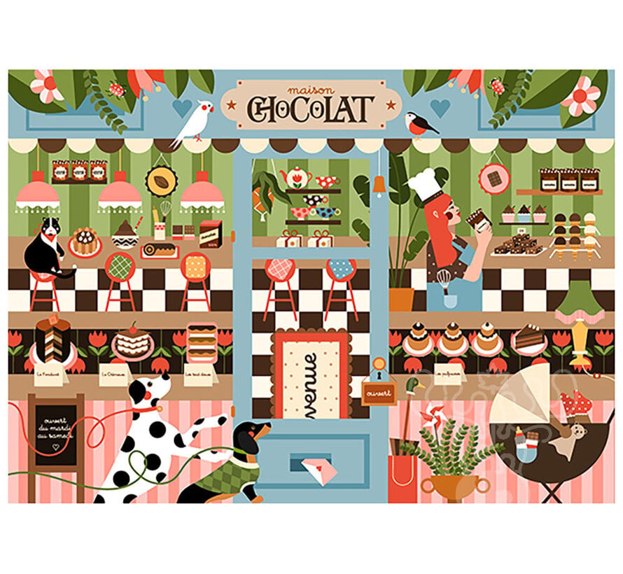 Holiyay Maison Chocolat Puzzle 1000pcs