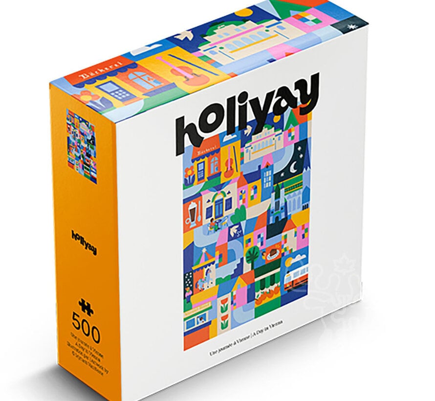 Holiyay A Day in Vienna Puzzle 500pcs