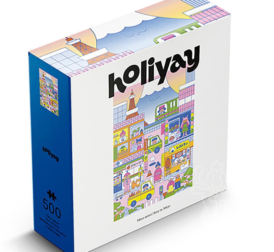 Holiyay Busy in Tokyo Puzzle 500pcs