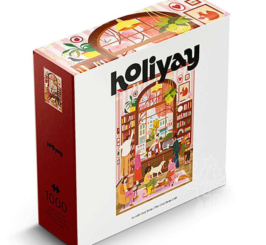 Holiyay The Cozy Bean Café Puzzle 1000pcs