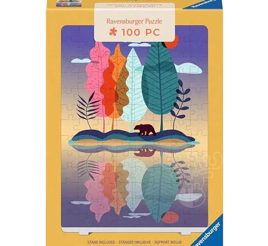 Ravensburger Somewhere There Mini Puzzle 100pcs with Easel