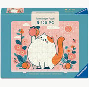 Ravensburger Ravensburger Peach Flavored Mini Puzzle 100pcs with Easel