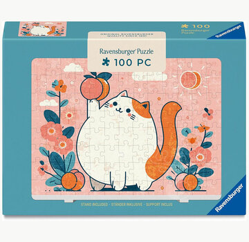 Ravensburger Ravensburger Peach Flavored Mini Puzzle 100pcs with Easel