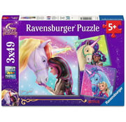 Ravensburger Ravensburger Unicorn Academy: Magic and Friendship Puzzle 3 x 49pcs