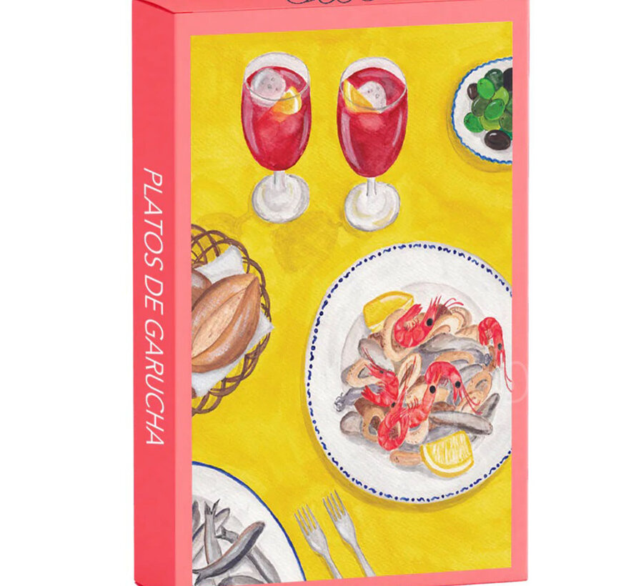 Olleo Platos de Garuchas Mini Puzzle 99pcs