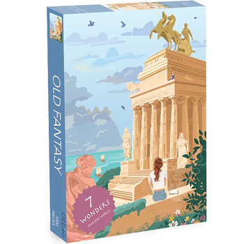 Olleo Puzzles Olleo 7 Wonders: Old Fantasy, Mausoleum at Halicarnassus Puzzle 1000pcs
