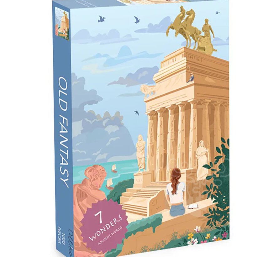 Olleo 7 Wonders: Old Fantasy, Mausoleum at Halicarnassus Puzzle 1000pcs