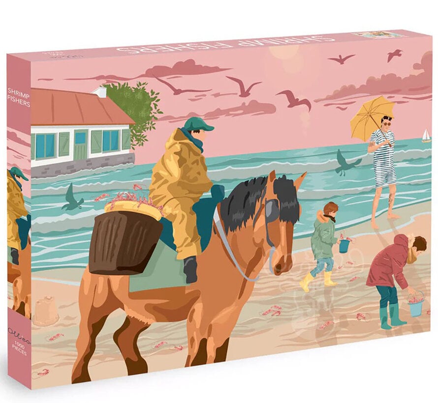 Olleo Shrimp Fishers Puzzle 1000pcs