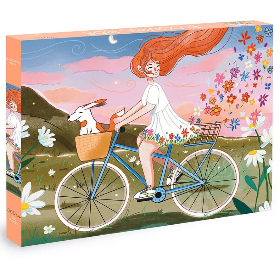 Olleo Blooming Ride Puzzle 500pcs