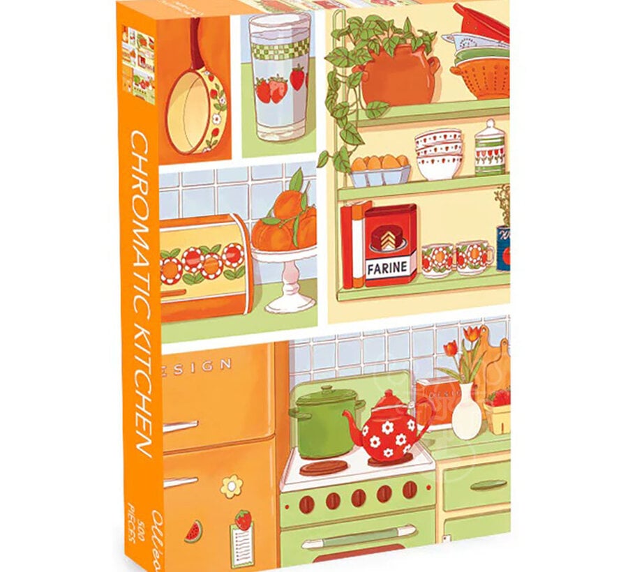 Olleo Chromatic Kitchen Puzzle 500pcs