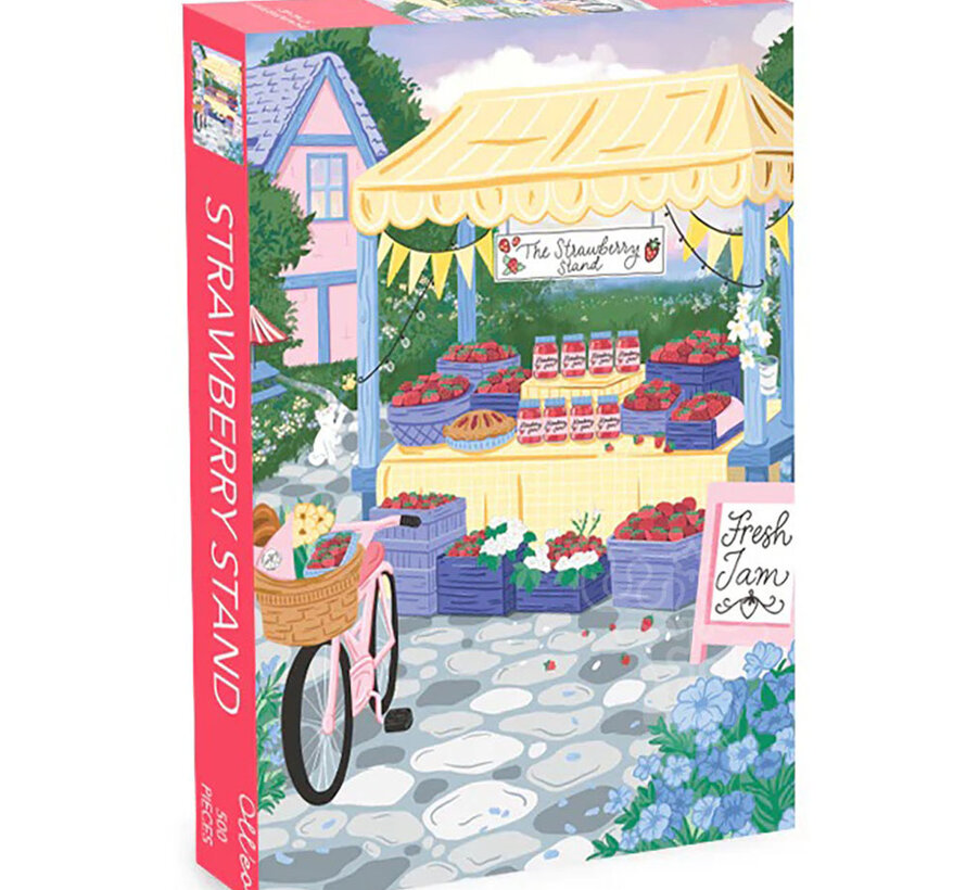 Olleo Strawberry Stand Puzzle 500pcs