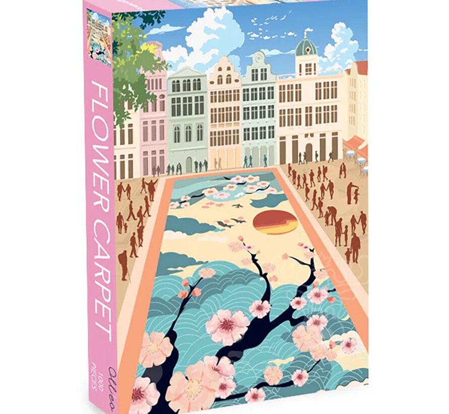 Olleo Flower Carpet Puzzle 1000pcs