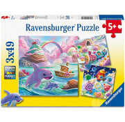 Ravensburger Ravensburger Candy Coastline Puzzle 3 x 49pcs