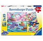Ravensburger Candy Coastline Puzzle 3 x 49pcs