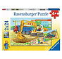 Ravensburger Farm & Construction Site Puzzle 2 x 24pcs