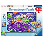 Ravensburger Monster Trucks Puzzle 2 x 24pcs