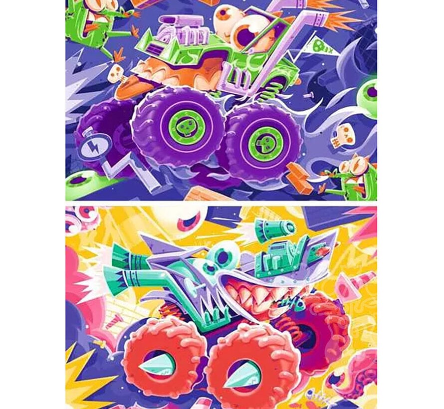 Ravensburger Monster Trucks Puzzle 2 x 24pcs