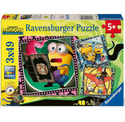 Ravensburger Ravensburger Minions 3: Miniona & Monsters Puzzle 3 x 49pcs