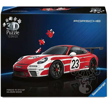 Ravensburger Ravensburger Iconics 3D Porsche 911 GT3 Cup Puzzle 108pcs