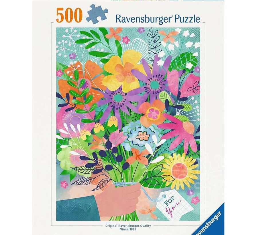 Ravensburger Flowers for You Puzzle 500pcs